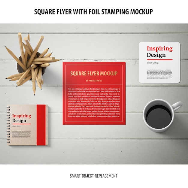 Square Flyer Mockup