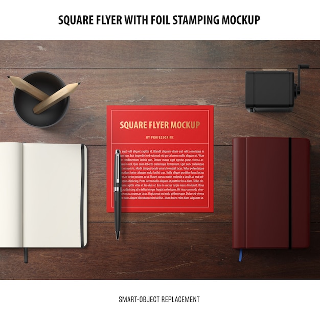 Square Flyer Mockup