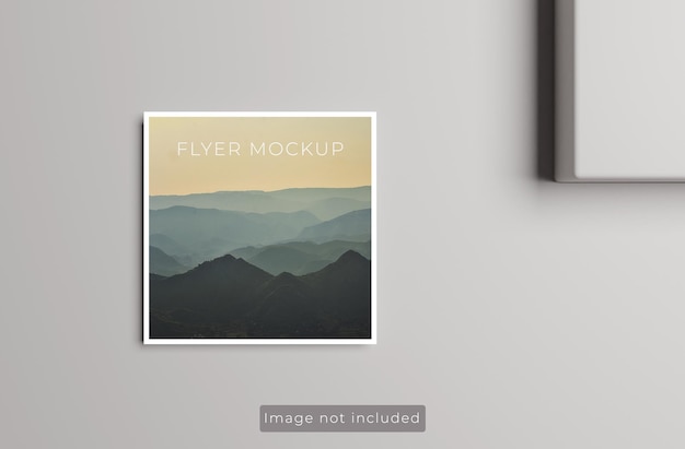 Square Flyer Mockup