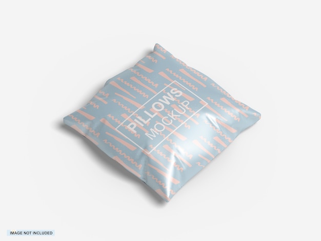 PSD square pillow mockup