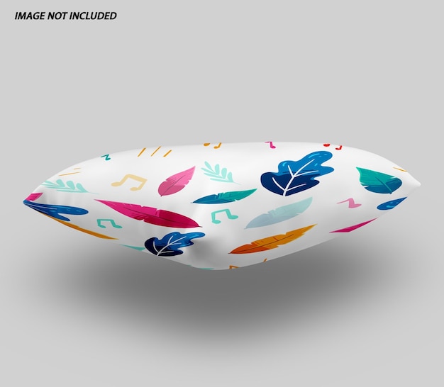 Square Realistic Pillow Cushion Mockup PSD