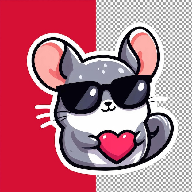 PSD squeaky squirm sticker