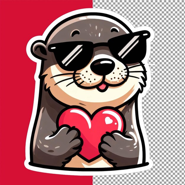 PSD squeaky squirm sticker