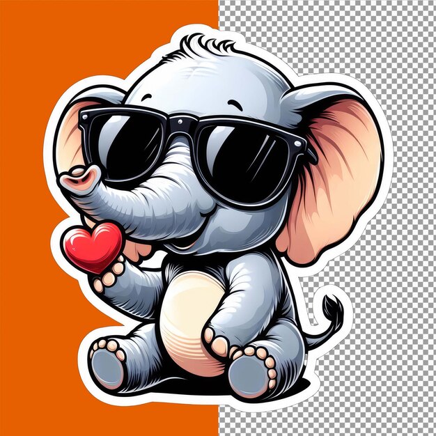 PSD squeaky squirm sticker