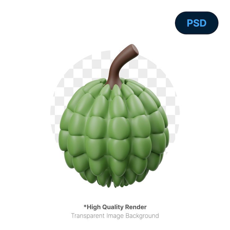 PSD srikaya 3d icon premium psd