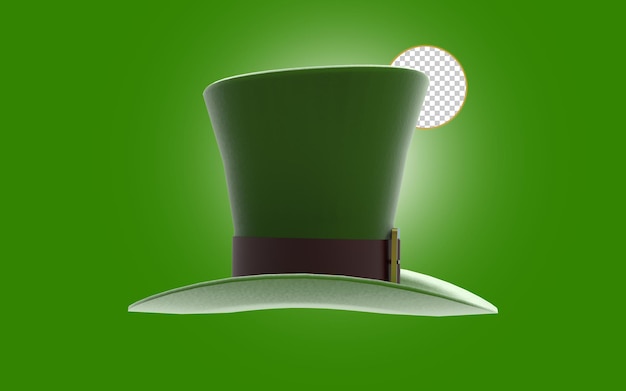 st patrick's day 3d render hoed