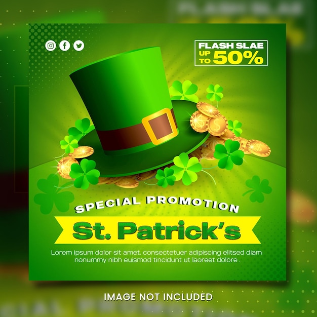 St patrick sale social