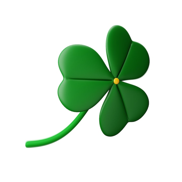 PSD st patricks day 3d illustration