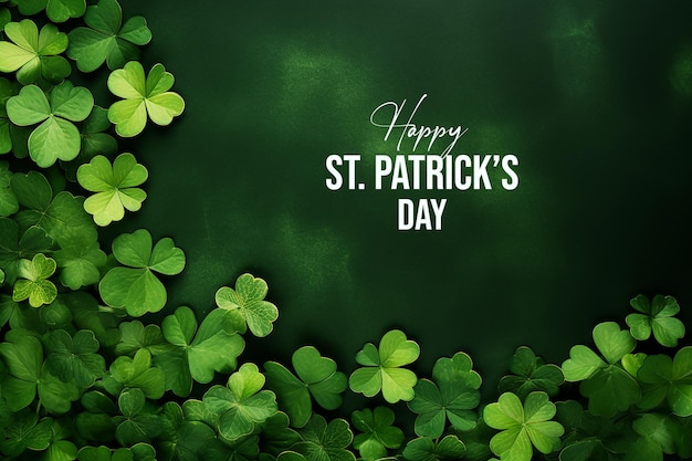 PSD st patricks day background