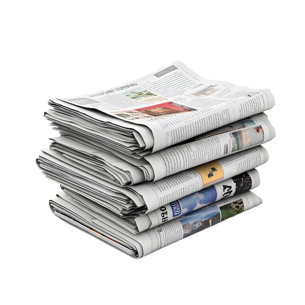 Stack of Newspapers