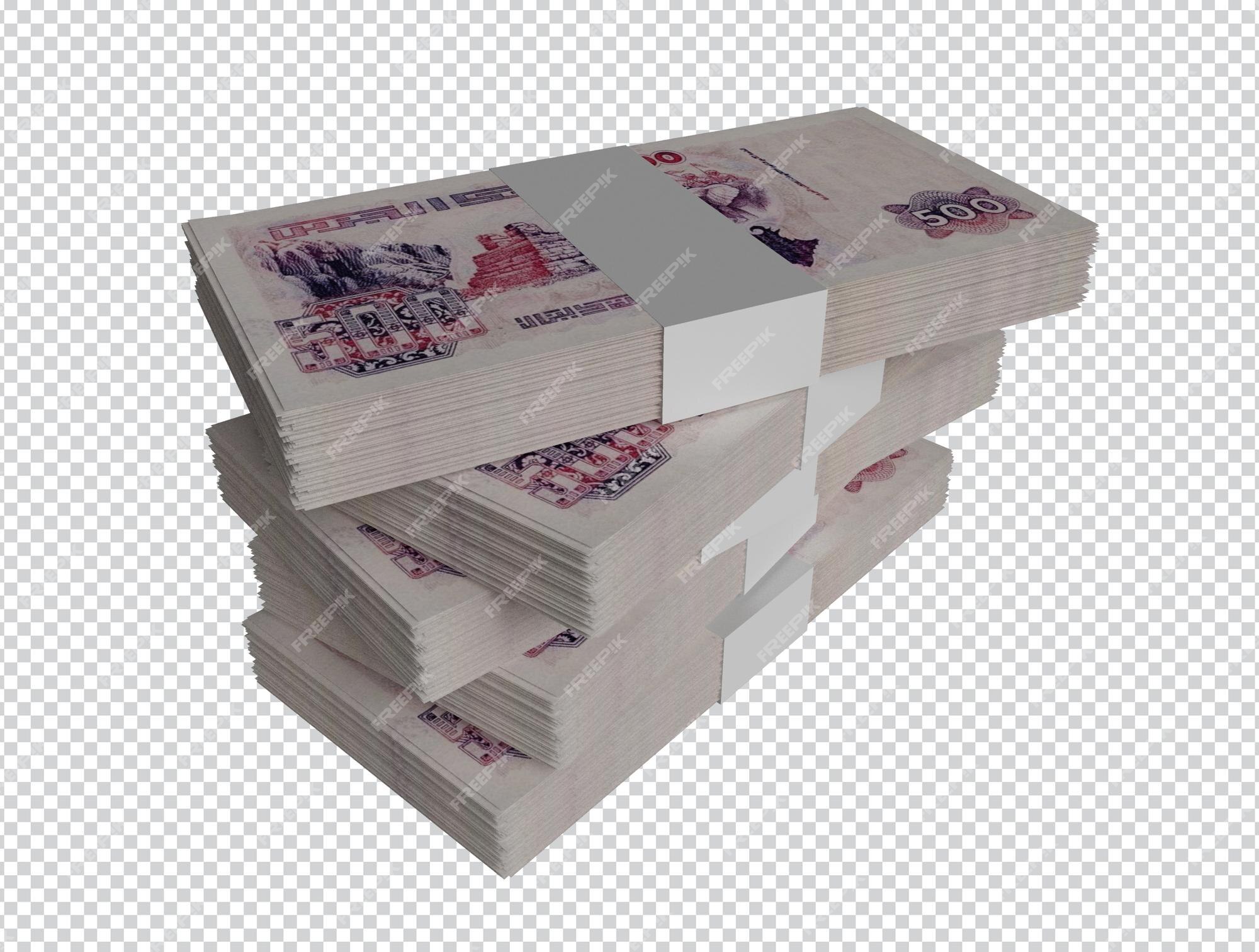 Premium PSD Stack Of Packs Of 500 Algerian Dinar premium-psd-stack-of-packs-of-500-algerian-dinar