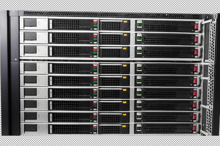 PSD stacked rack mount servers configuration