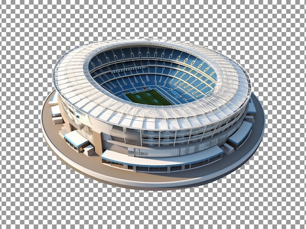 Stadion Piłkarski 3d Na Przezroczystym Tle