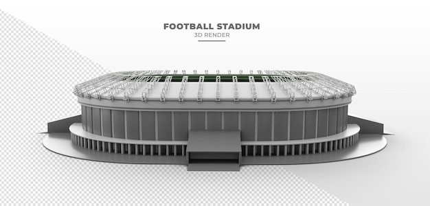 Stadion Piłkarski W 3d Render Realistyczny