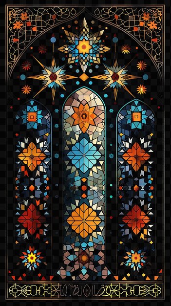 PSD stained glass window from the book amp the name of the church