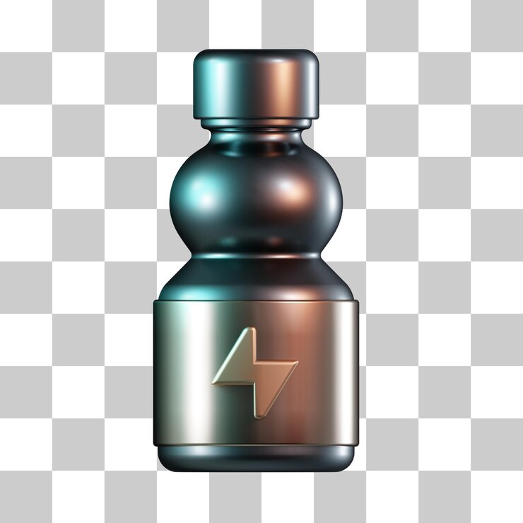 PSD stamina drink 3d icon