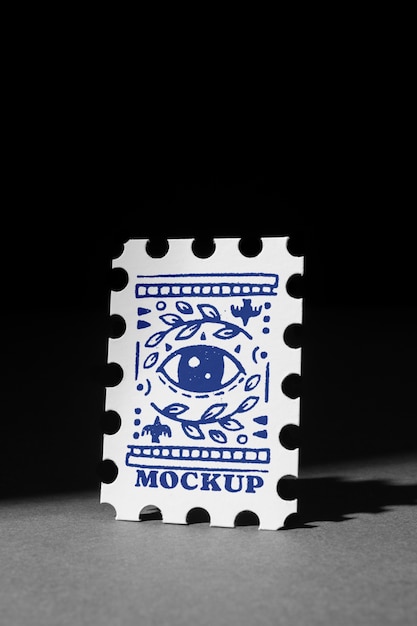 Stamp mock-up design