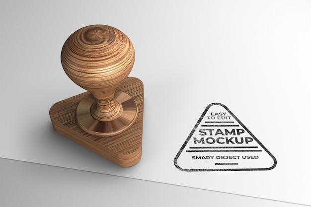 Stamp mockup