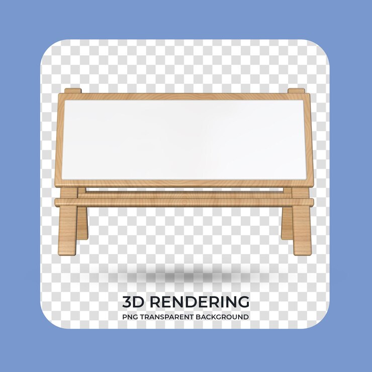 PSD 產品顯示 3d 渲染透明背景的支架