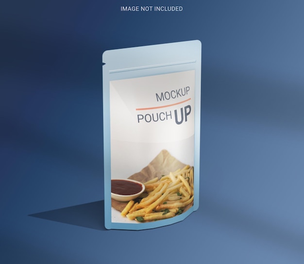 PSD stand up pouch mockup