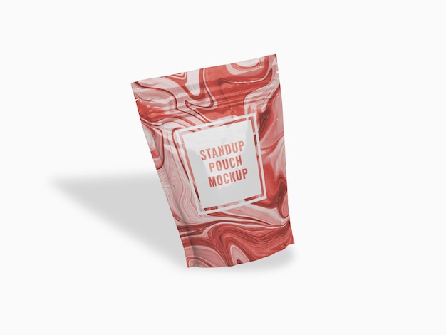 PSD stand up pouch mockup