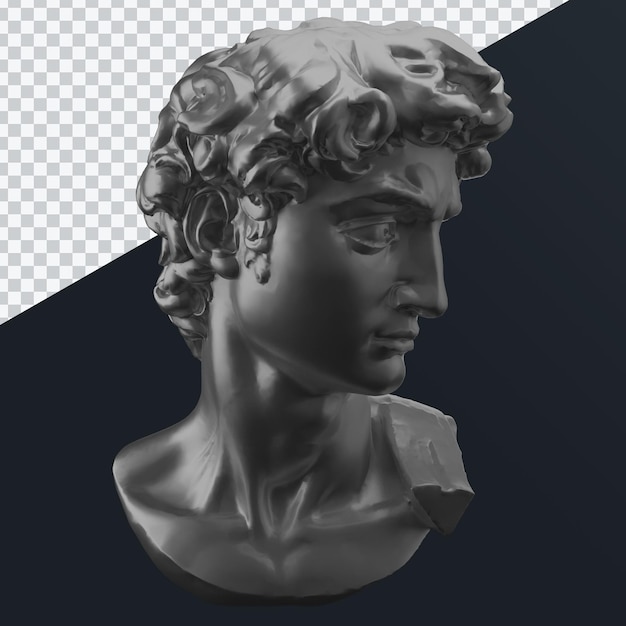 Standbeeld david 3d-model