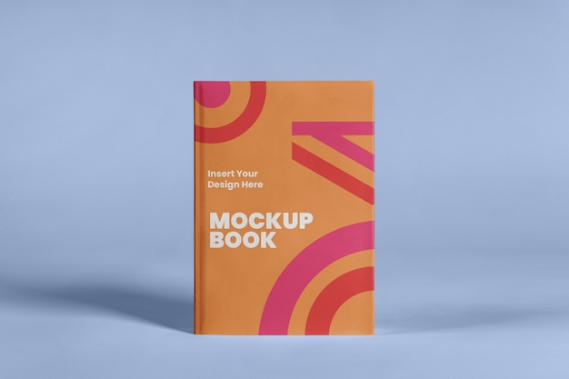 PSD standing up book mockup