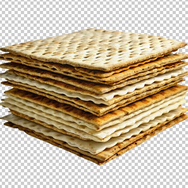 Stapel gezouten crackers