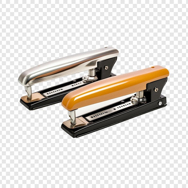 Stapler isolated on transparent background