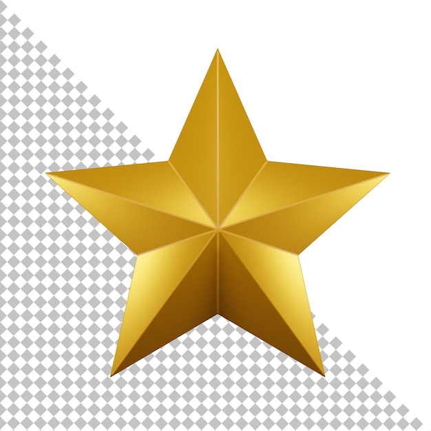 Star 3D Icon