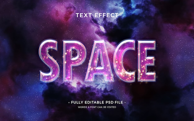 PSD star text effect