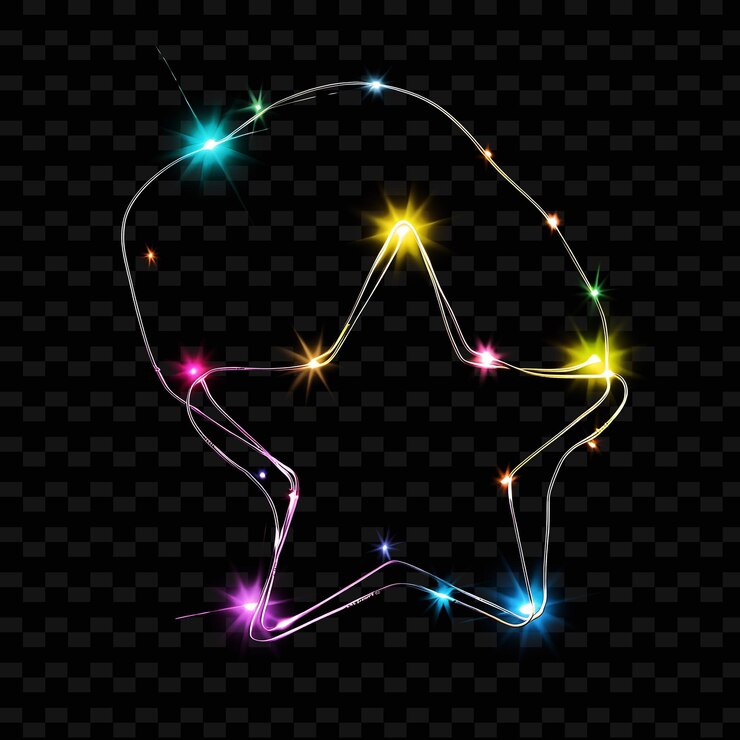 PSD a star with the word  im a  on it