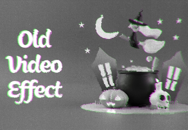 Stara makieta efektów wideo