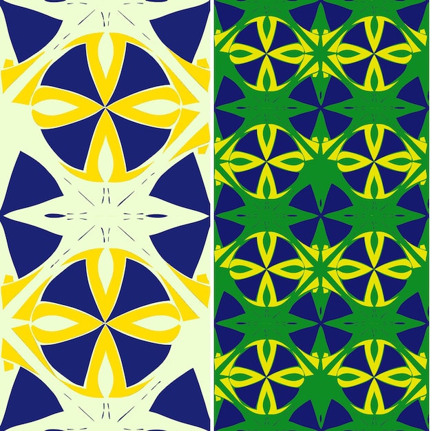 Starfish With Star Shaped Silhouette Flat Minimal Graphic De Nature Pattern Vector Designs