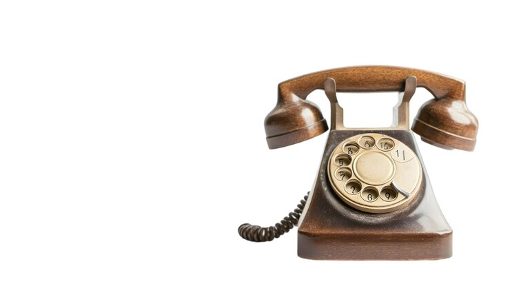PSD starożytny telefon obrotowy