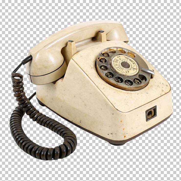 PSD starożytny telefon obrotowy