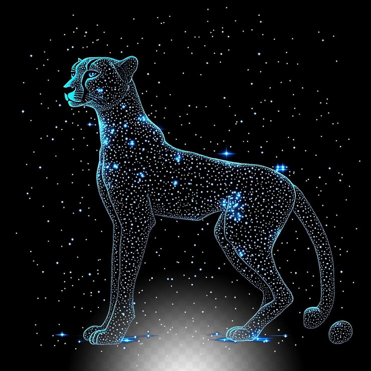 PSD starry cheetah