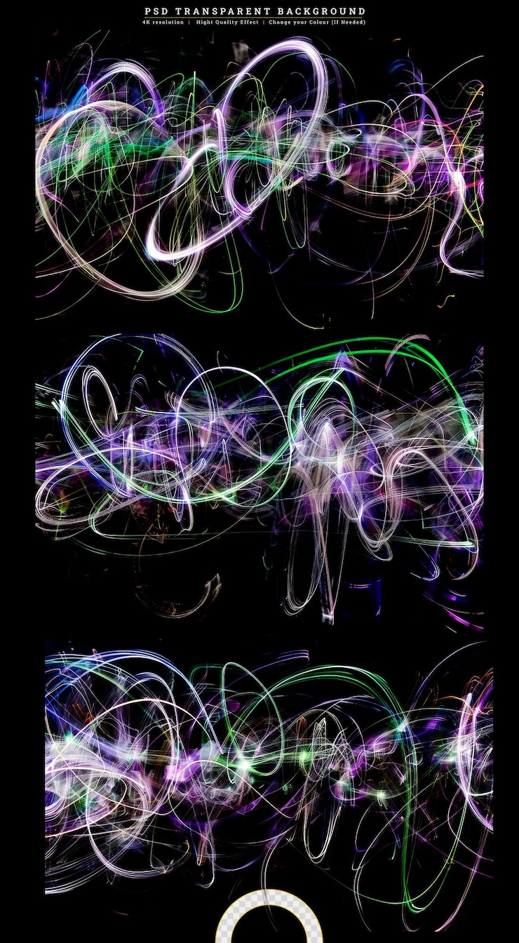 PSD starry outer space background texture on transparent background