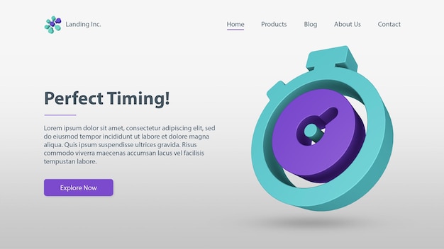 Startup Landing Page