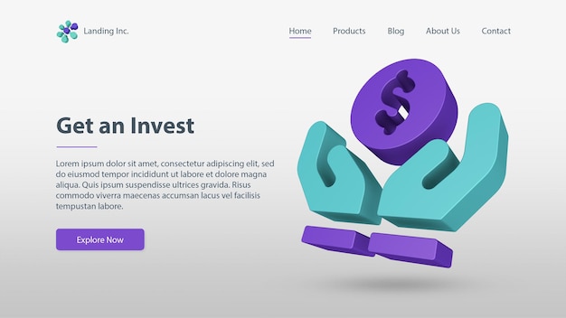 PSD startup landing page