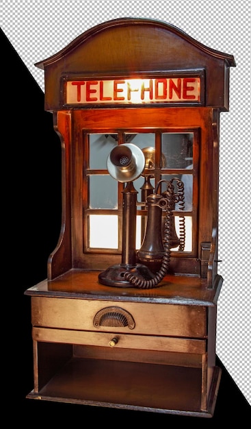 stary, zabytkowy telefon