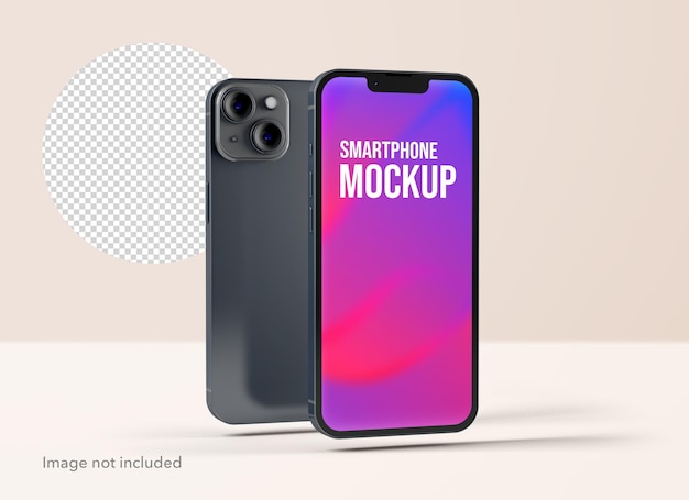 State of the art smartphone mockup