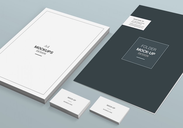 Stationary Mock-up 