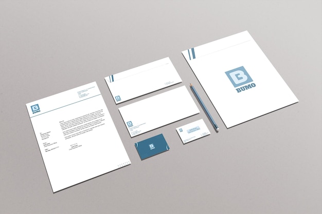 Stationary mockup