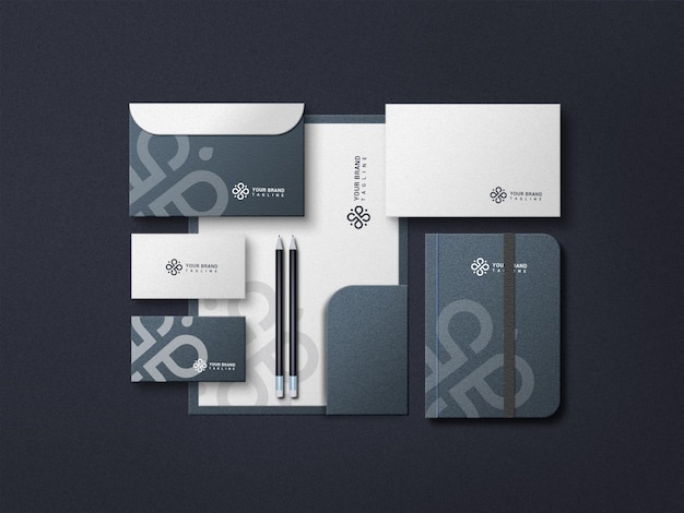 Stationary set mockups