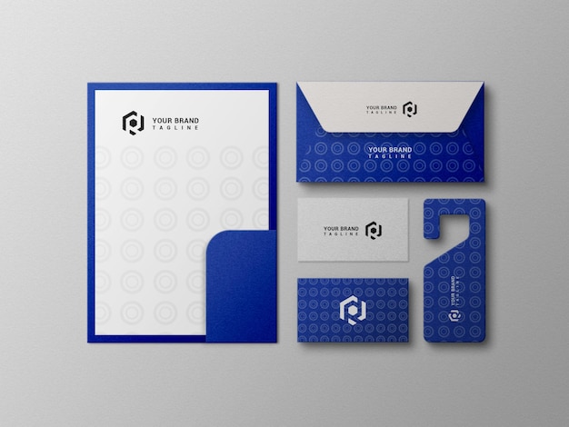 Stationary set mockups