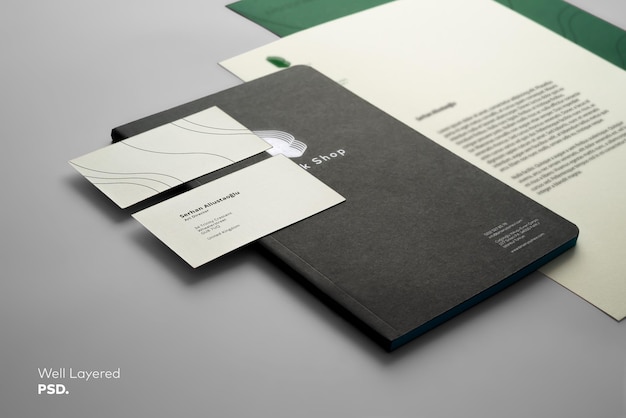 Stationery Branding Mockup Template