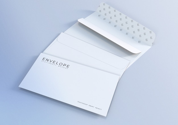 Stationery Envelope Mockup Design