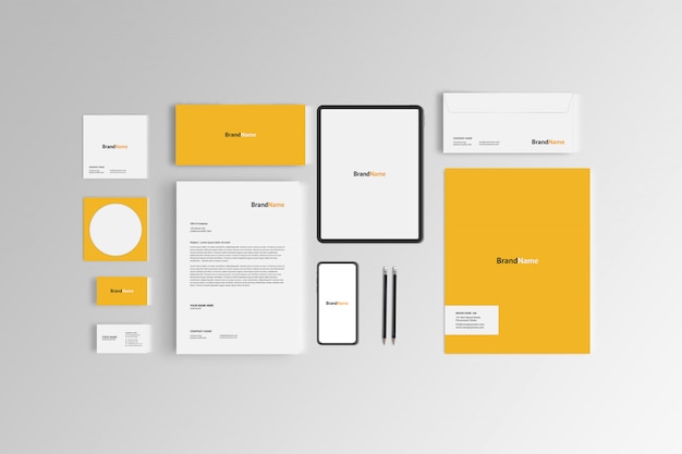 Stationery mock-up