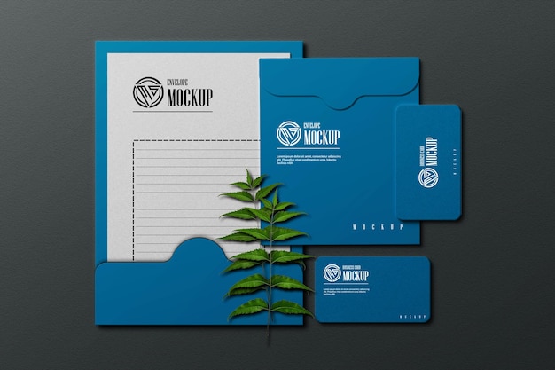 Stationery mockup design